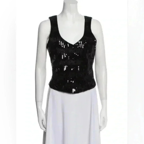 Diane von Furstenberg vest-tags-black jacket - Picture 2 of 13